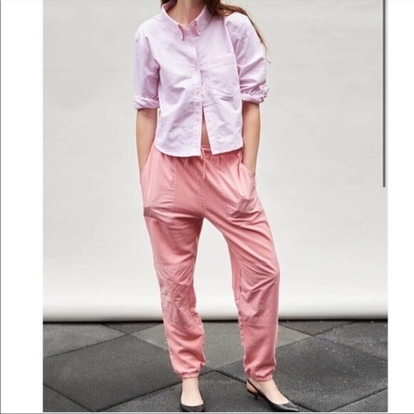 Thakoon Paneled Pink Joggers M - Picture 1 of 12